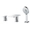 Alfi Brand Polished Chrome Deck Mount Tub Filler W/ Hand Held Showerhead AB2879-PC - alternate 6